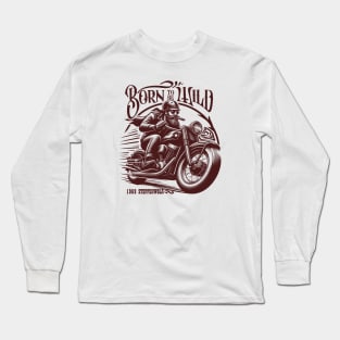 Born to be wild steppenwolf tshirt mug motorbike Long Sleeve T-Shirt